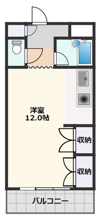 吹田駅 徒歩18分 4階の物件間取画像